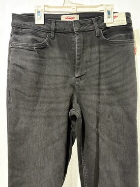 Wrangler women's black boot cut jeans